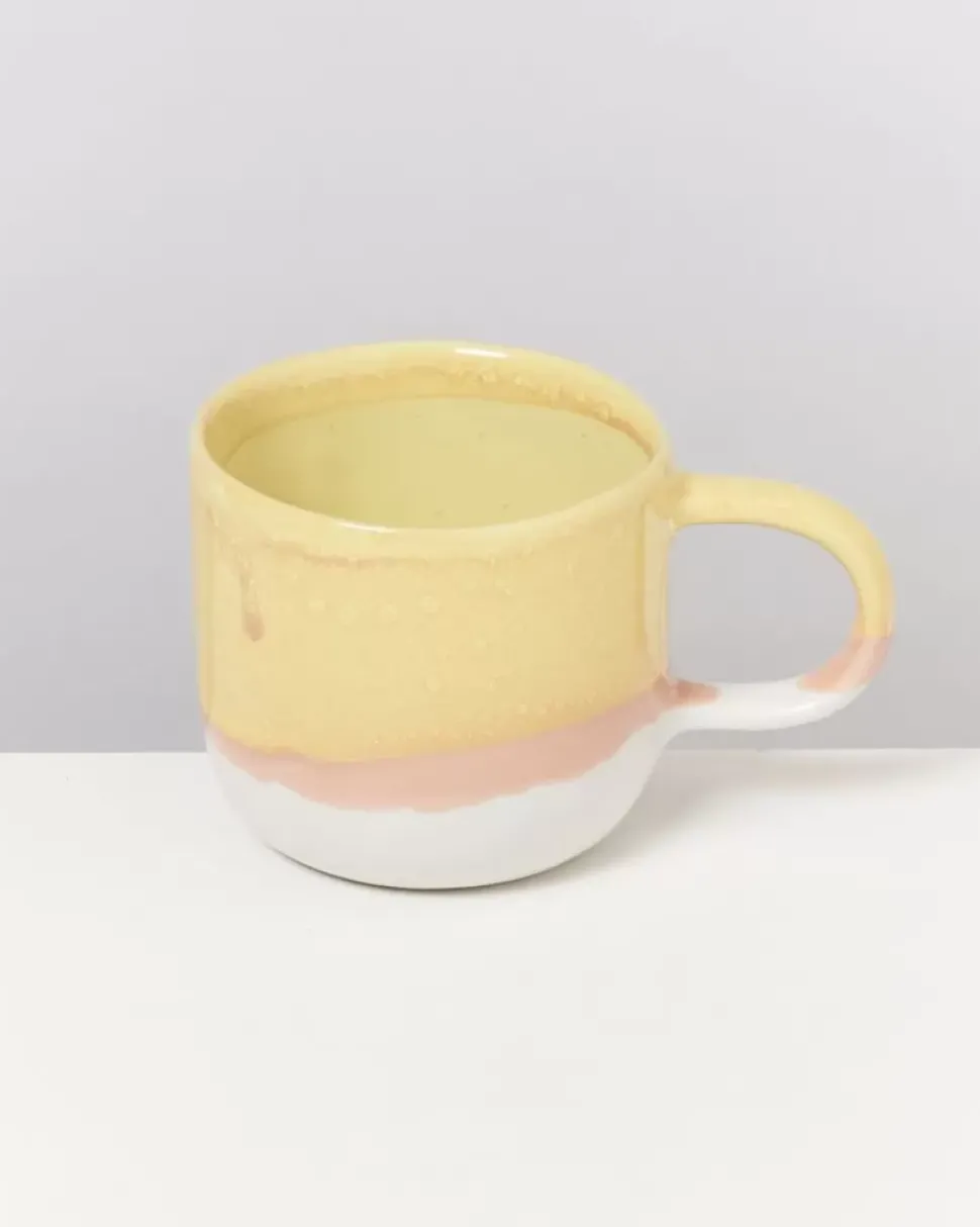 Motel a Miio Coimbra 4Er Set Tasse Gros Gelb| Tassen & Becher