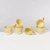 Motel a Miio Coimbra 6Er Set Tasse Gros Gelb| Tassen & Becher Sets