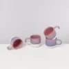 Motel a Miio Coimbra 4Er Set Tasse Gros Lila Rosa| Tassen & Becher