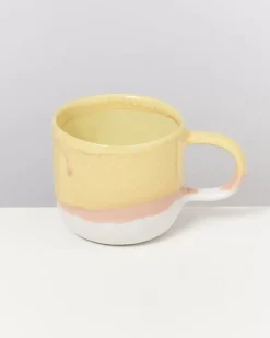 Motel a Miio Coimbra 6Er Set Tasse Gros Gelb| 6 Teilige Sets