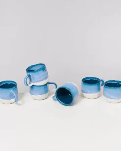 Motel a Miio Coimbra 6Er Set Tasse Gros Turkis| 6 Teilige Sets