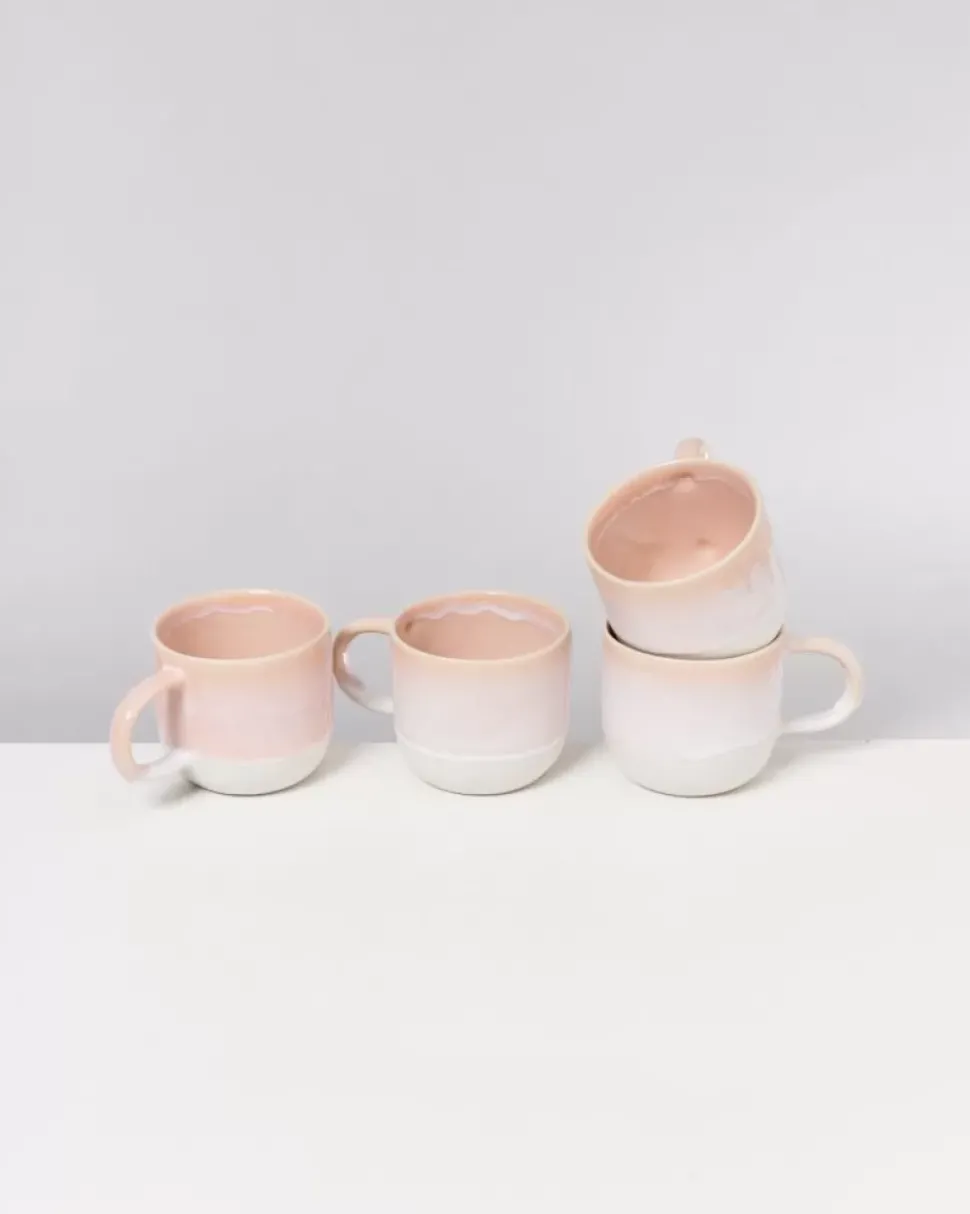 Motel a Miio Coimbra 4Er Set Teetasse Apricot| 4 Teilige Sets