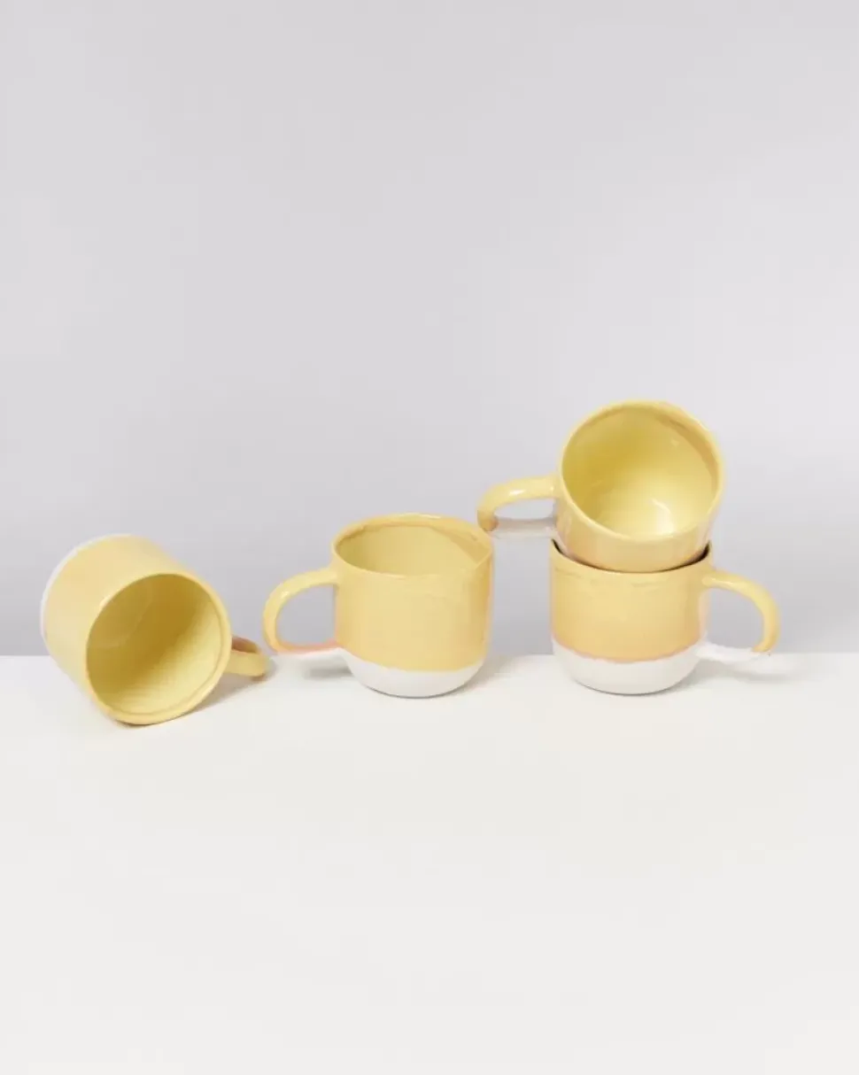 Motel a Miio Coimbra 4Er Set Teetasse Gelb| Tassen & Becher