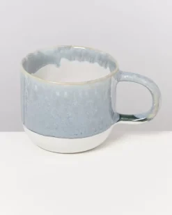 Motel a Miio Coimbra 6Er Set Teetasse Graublau| 6 Teilige Sets