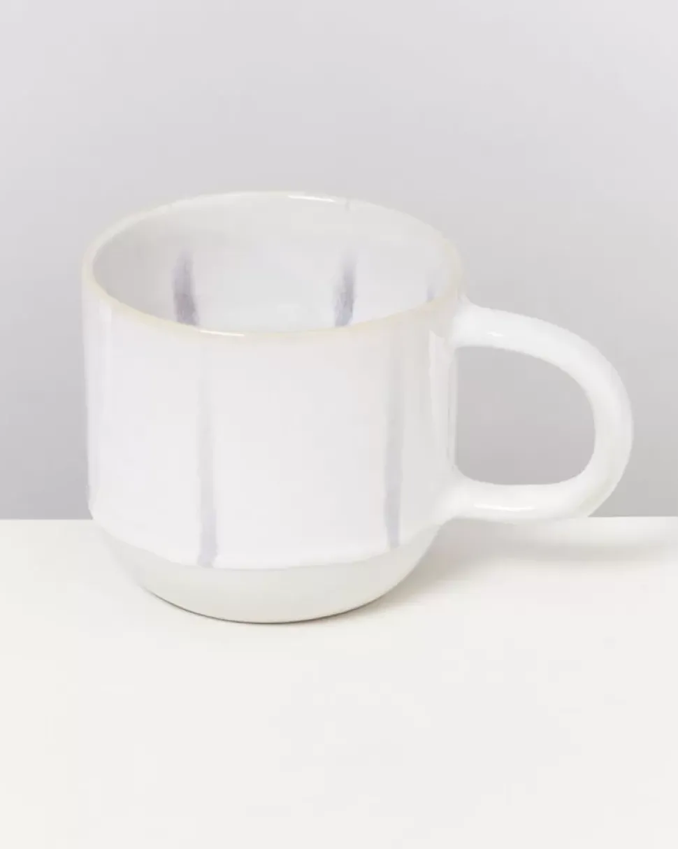Motel a Miio Coimbra 4Er Set Teetasse Weis Blau| Tassen & Becher Sets