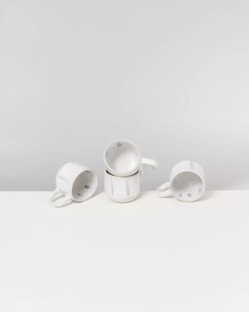 Motel a Miio Coimbra Tasse Klein Weis Blau| Tassen & Becher