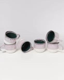 Motel a Miio Coimbra Teetasse Gros Rosa Grun| Große Tassen