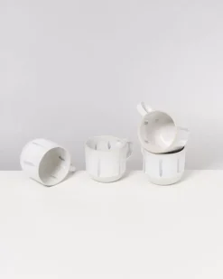 Motel a Miio Coimbra Teetasse Gros Weis Blau| Tassen & Becher