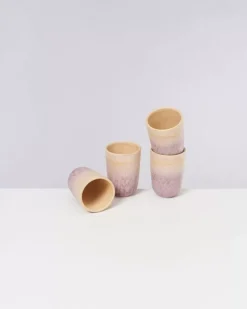 Motel a Miio Copa Alto 4Er Set Becher Gros Pastellrose| 4 Teilige Sets