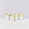Motel a Miio Copa Alto 4Er Set Becher Gros Gelb| Tassen & Becher