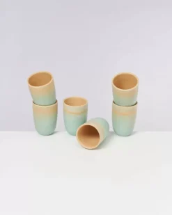 Motel a Miio Copa Alto 6Er Set Becher Gros Pastellmint| 6 Teilige Sets