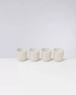 Motel a Miio Copa Alto 4Er Set Becher Klein Sand| Tassen & Becher Sets
