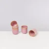 Motel a Miio Copa Alto 4Er Set Becher Klein Gelb Rose| Tassen & Becher Sets