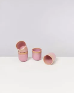 Motel a Miio Copa Alto 4Er Set Becher Klein Gelb Rose| Tassen & Becher Sets