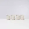 Motel a Miio Copa Alto 4Er Set Becher Klein Sand| 4 Teilige Sets