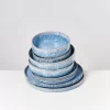 Motel a Miio Cordoama Blau Gesprenkelt - 8 Teiliges Set| 8 Teilige Sets
