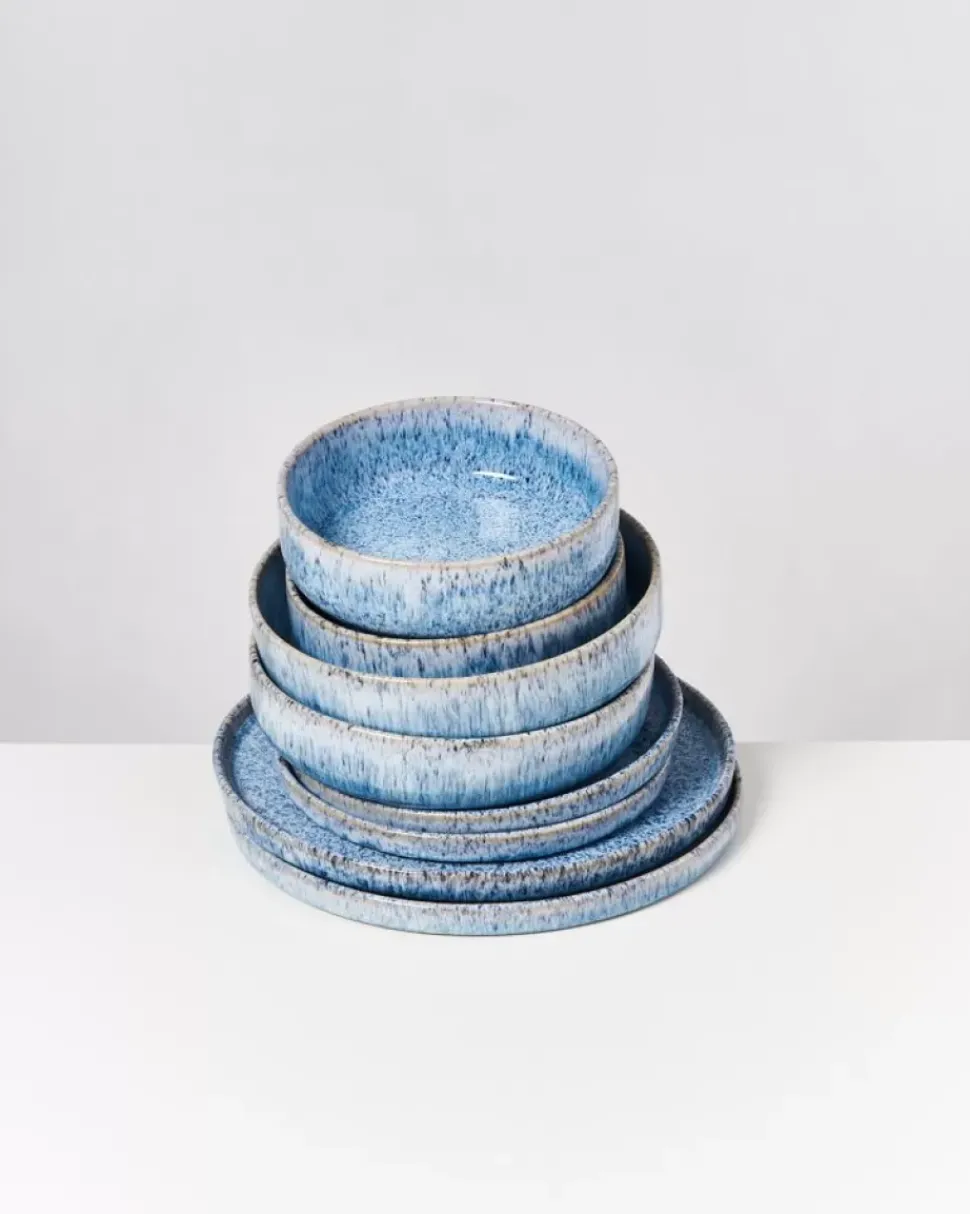 Motel a Miio Cordoama Blau Gesprenkelt - 8 Teiliges Set| 8 Teilige Sets