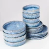 Motel a Miio Cordoama Blau Gesprenkelt - 16 Teiliges Set| 16 Teilige Sets