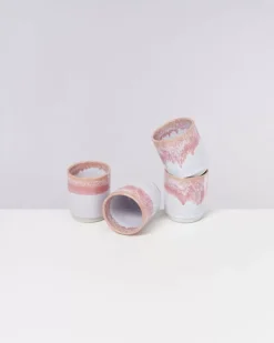 Motel a Miio Cordoama 4Er Set Becher Gros Rose| Tassen & Becher Sets