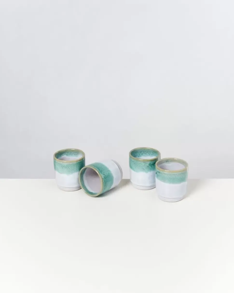 Motel a Miio Cordoama 4Er Set Becher Klein Mint| 4 Teilige Sets