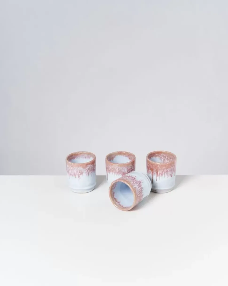 Motel a Miio Cordoama 4Er Set Becher Klein Rose| Tassen & Becher