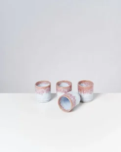 Motel a Miio Cordoama 4Er Set Becher Klein Rose| Tassen & Becher Sets