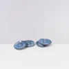 Motel a Miio Cordoama 4Er Set Eierbecher Blau Gesprenkelt| Eierbecher