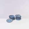 Motel a Miio Cordoama 8Er Set Eierbecher Blau Gesprenkelt| Eierbecher