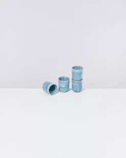 Motel a Miio Cordoama 4Er Set Espressobecher Aqua| 4 Teilige Sets