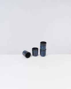 Motel a Miio Cordoama 4Er Set Espressobecher Dunkelblau| Tassen & Becher