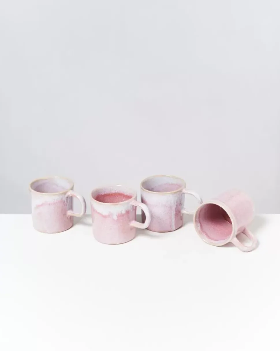 Motel a Miio Cordoama 4Er Set Tasse Gros Rose| Tassen & Becher Sets