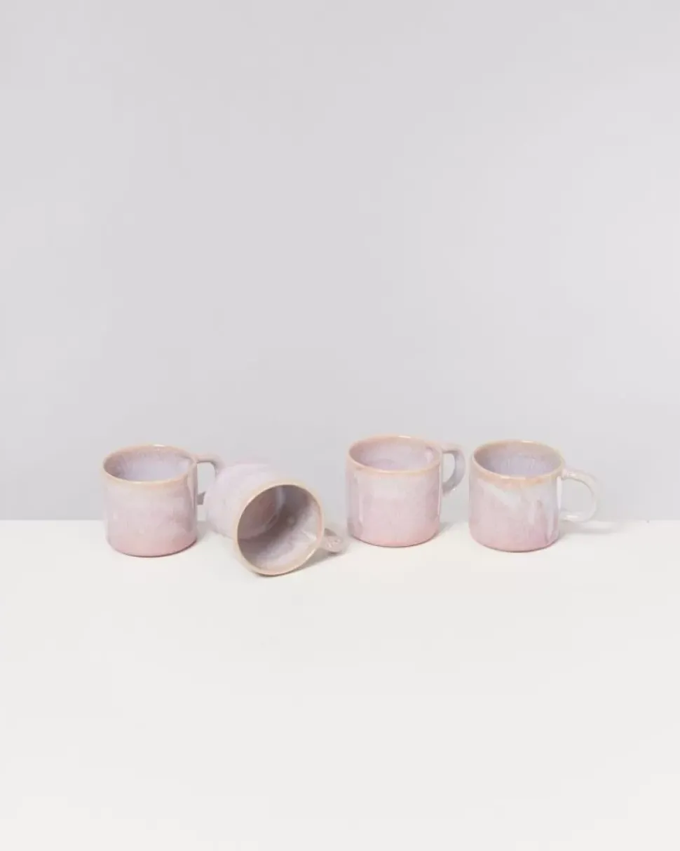 Motel a Miio Cordoama 4Er Set Tasse Klein Rose| Tassen & Becher