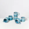 Motel a Miio Cordoama 6Er Set Tasse Klein Aqua| Tassen & Becher