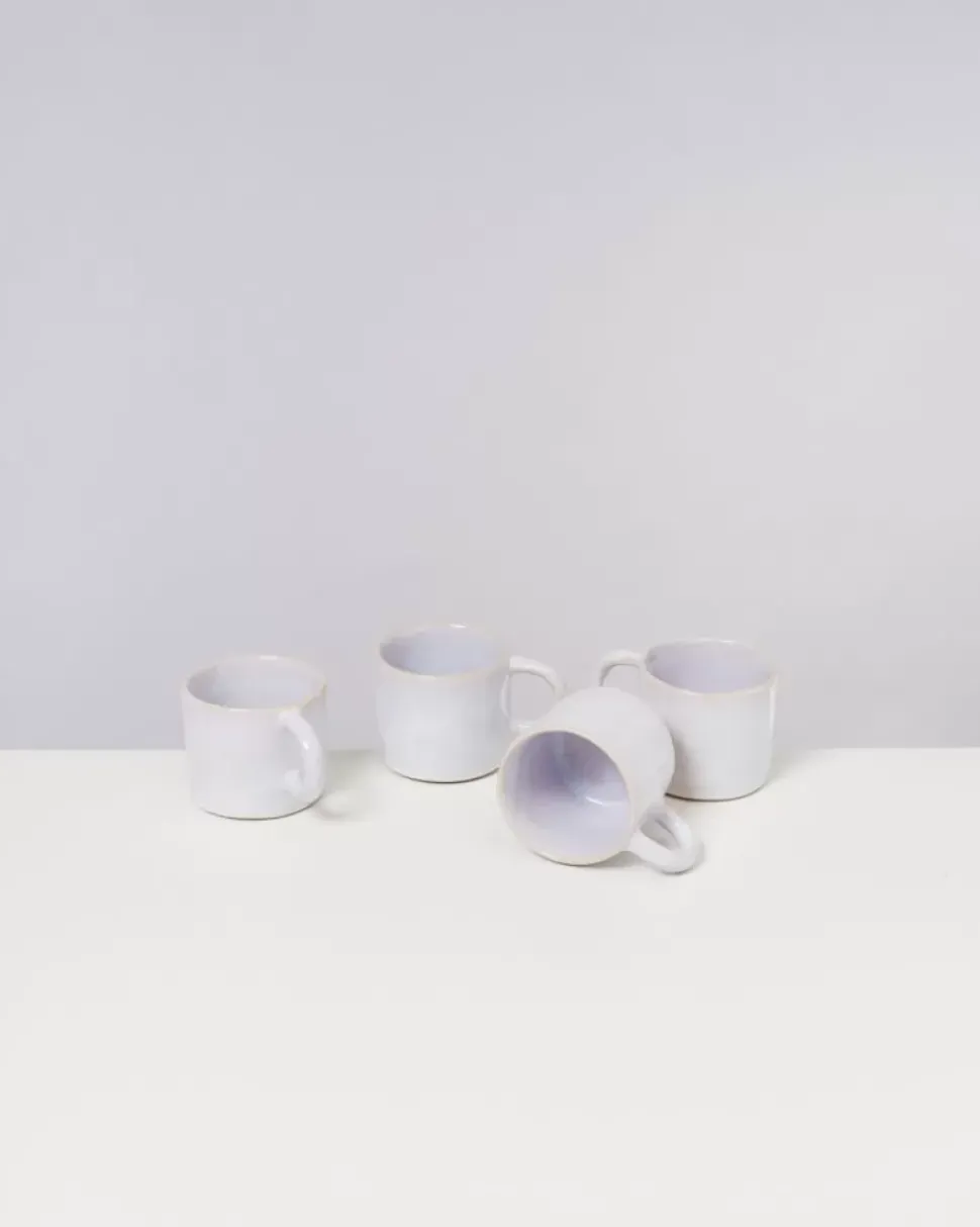 Motel a Miio Cordoama 4Er Set Tasse Klein Weis| 4 Teilige Sets