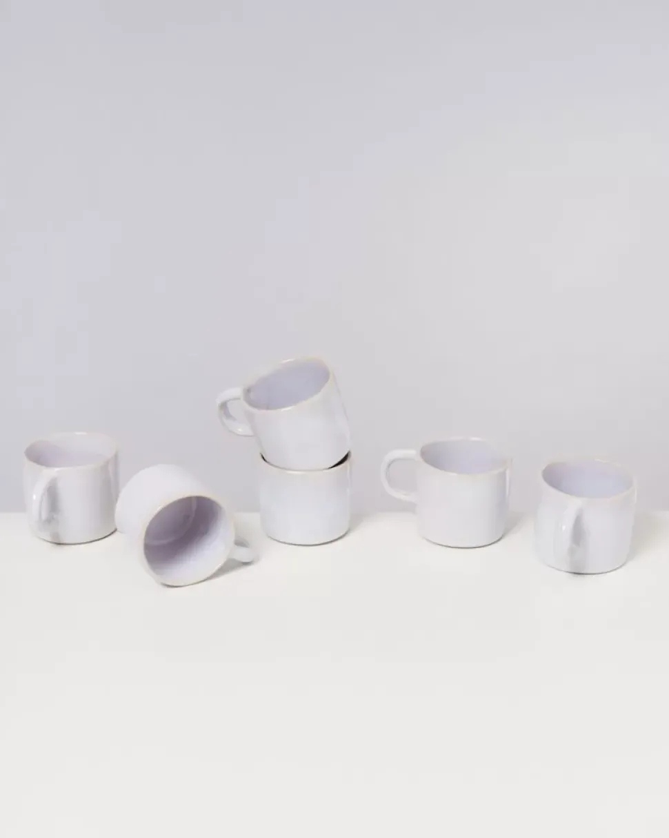 Motel a Miio Cordoama 6Er Set Tasse Klein Weis| Tassen & Becher