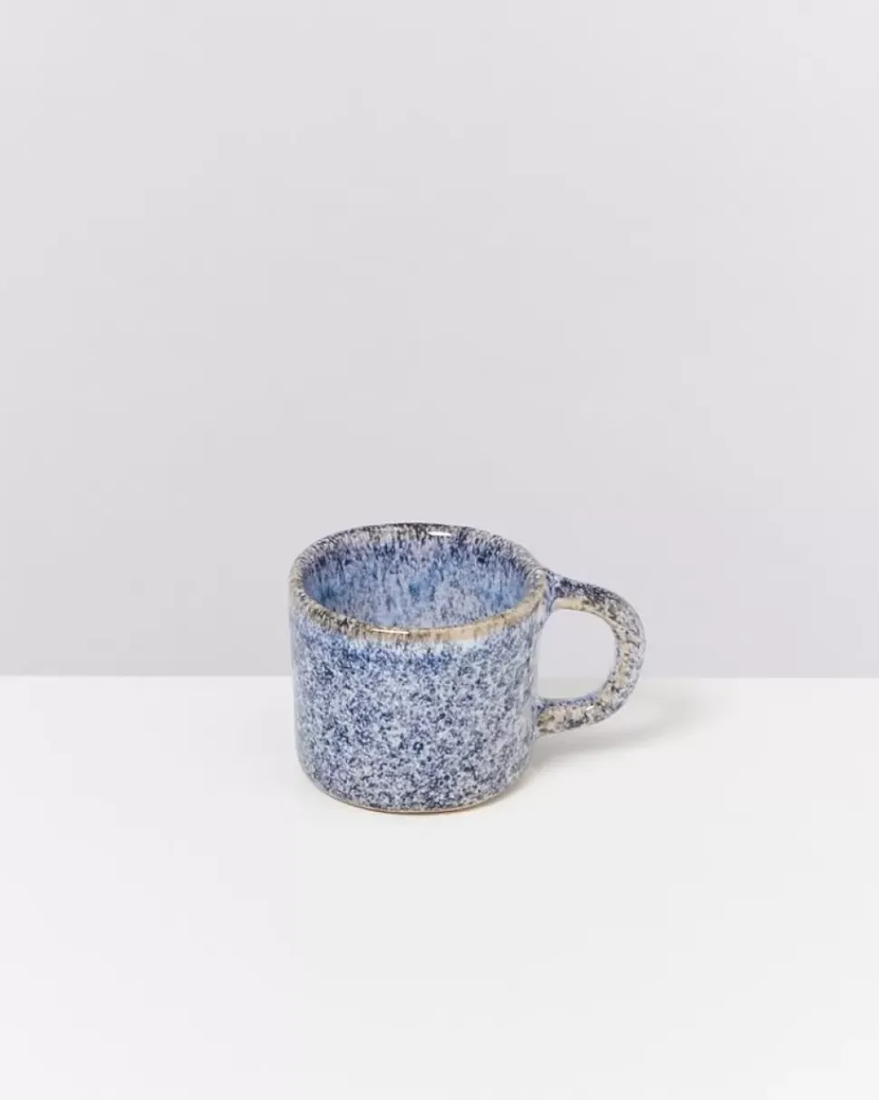 Motel a Miio Cordoama Espressotasse Blau Gesprenkelt| Tassen & Becher