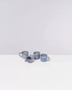 Motel a Miio Cordoama Espressotasse Blau Gesprenkelt| Tassen & Becher