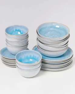 Motel a Miio Cordoama Klassik Aqua - 32 Teiliges Set| 32 Teilige Sets