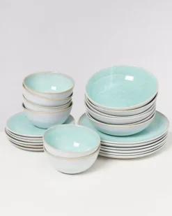 Motel a Miio Cordoama Klassik Mint - 24 Teiliges Set| Geschirr Sets