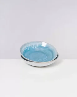 Motel a Miio Cordoama Servierschale Klein Flach Aqua| Servierschalen