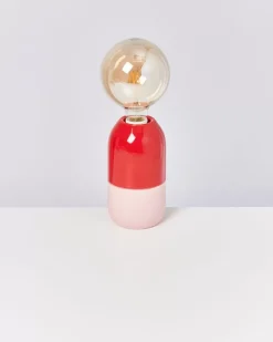 Motel a Miio Farol Lampe Rot Rose| Lampen