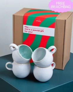 Motel a Miio Geschenkbox - 4 X Areia Tasse Gros| Große Tassen