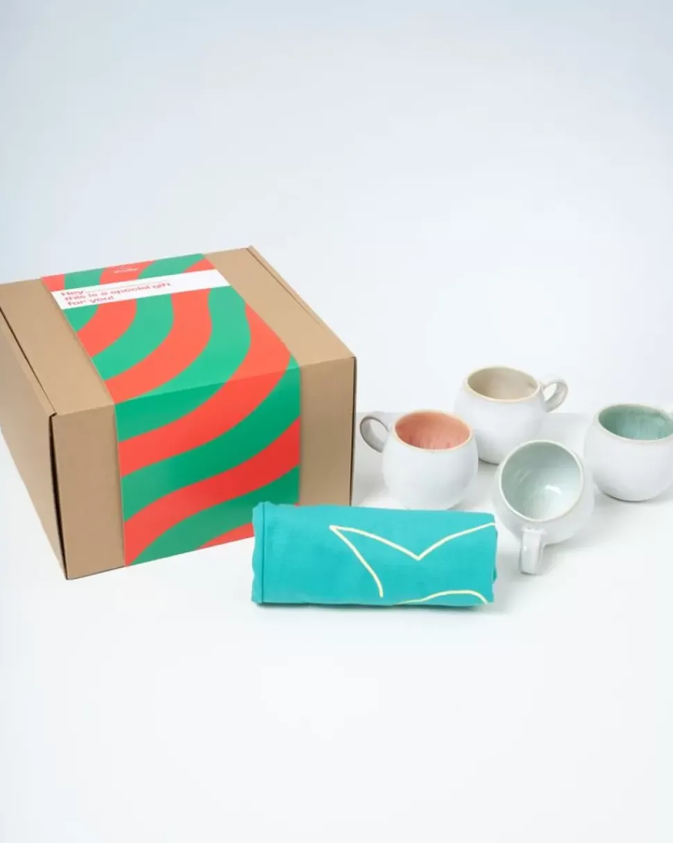 Motel a Miio Geschenkbox - 4 X Areia Tasse Gros| Tassen & Becher