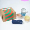 Motel a Miio Geschenkbox - 4 X Coimbra Teetasse Gros| Große Tassen