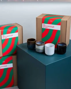 Motel a Miio Geschenkbox - 4 X Melides Becher Klein| Tassen & Becher