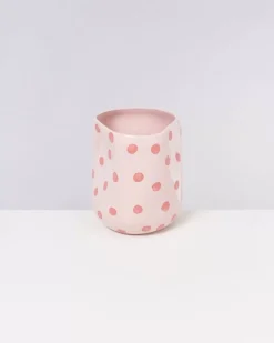 Motel a Miio Joao Vase L Rosa Mit Punkten| Vasen