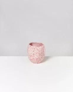 Motel a Miio Joao Vase M Rosa Rot Gesprenkelt| Joao M