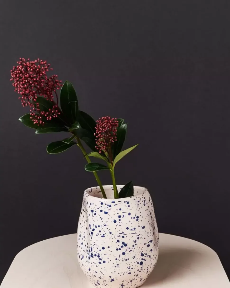 Motel a Miio Joao Vase M Rose Blau Gesprenkelt| Joao M