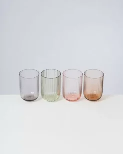 Motel a Miio Joia Glas Riffled Bronze| Gläser
