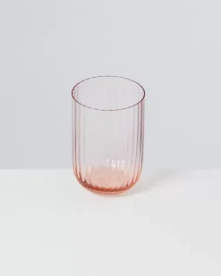 Motel a Miio Joia Glas Riffled Pink Opal| Gläser